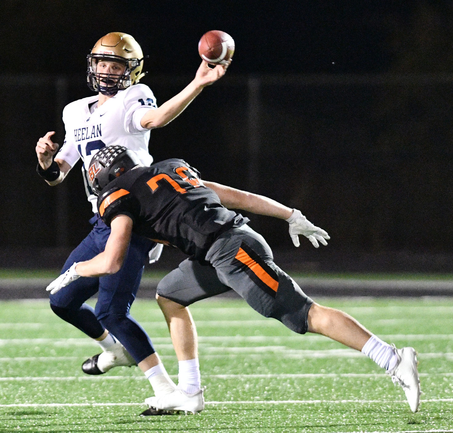 SB-L vs Heelan football